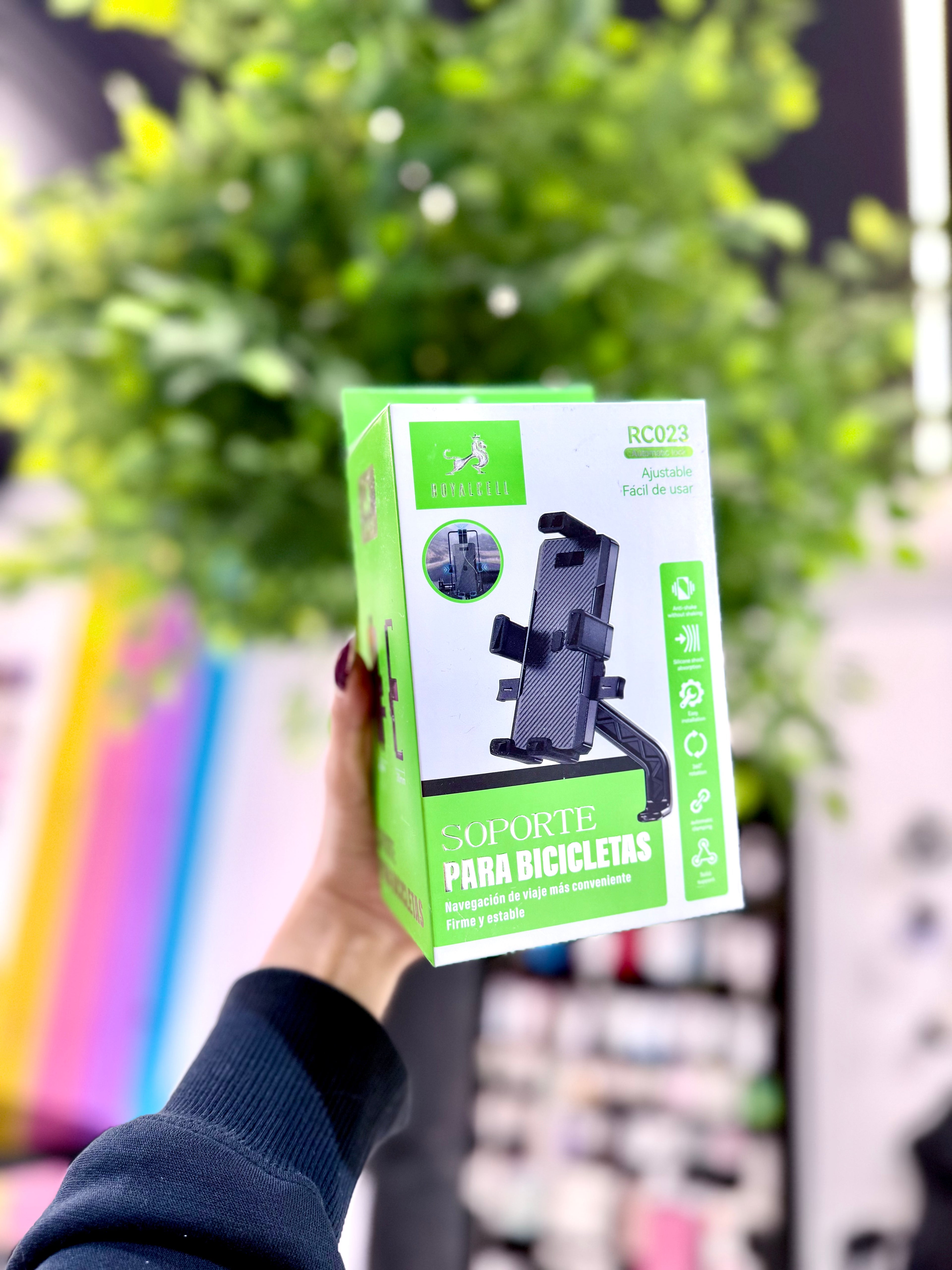 SOPORTE PARA BICICLETAS/MOTO ROYALCELL RC023