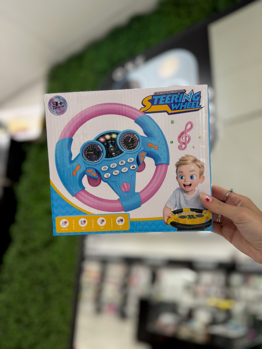 VOLANTE PARA AUTO INFANTIL