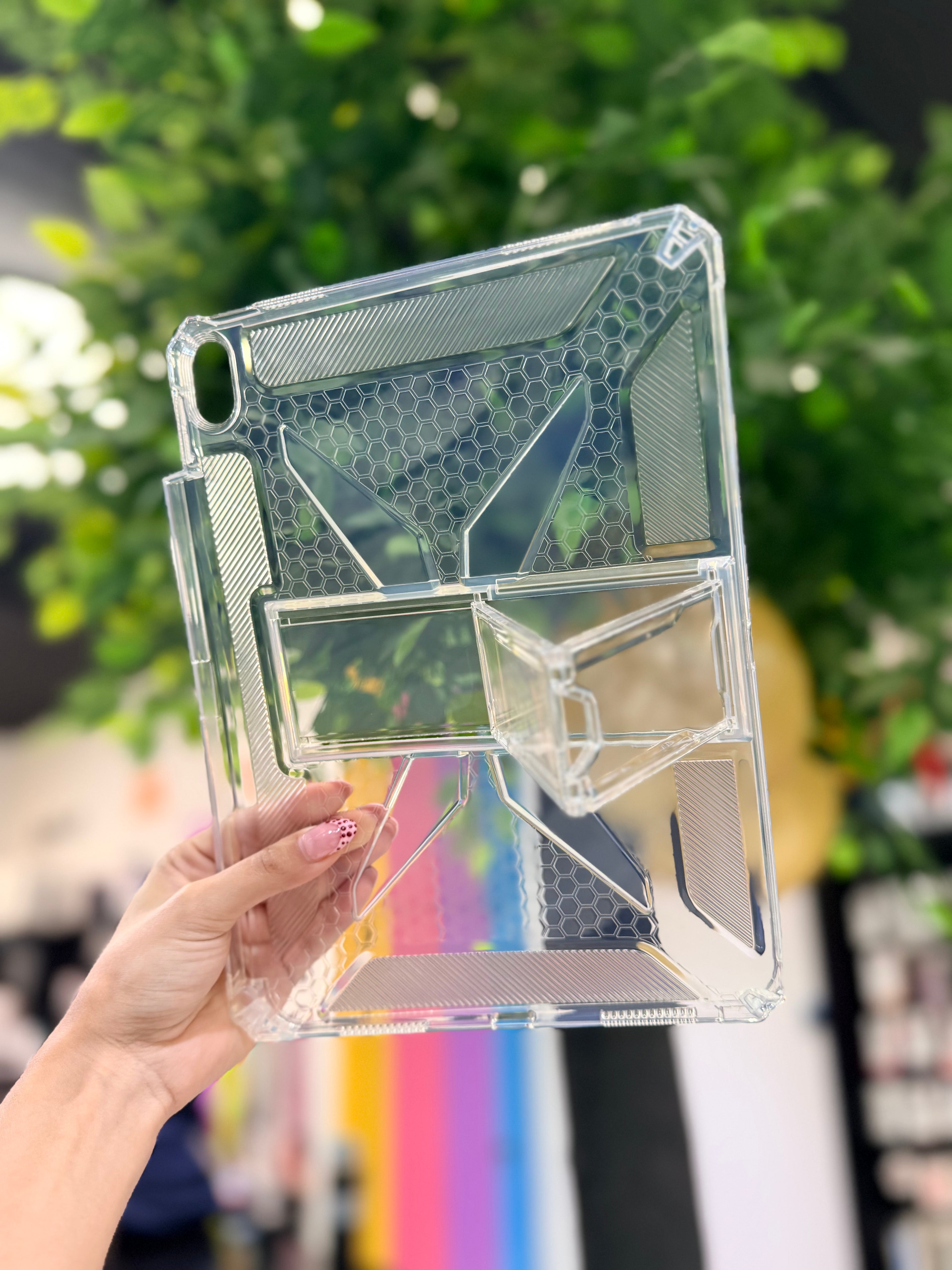 CLEAR CASE CON SOPORTE IPAD A16 10.9
