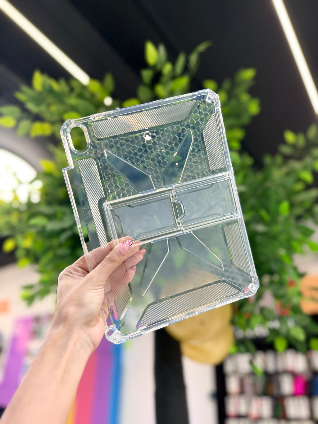 CLEAR CASE CON SOPORTE IPAD A16 10.9