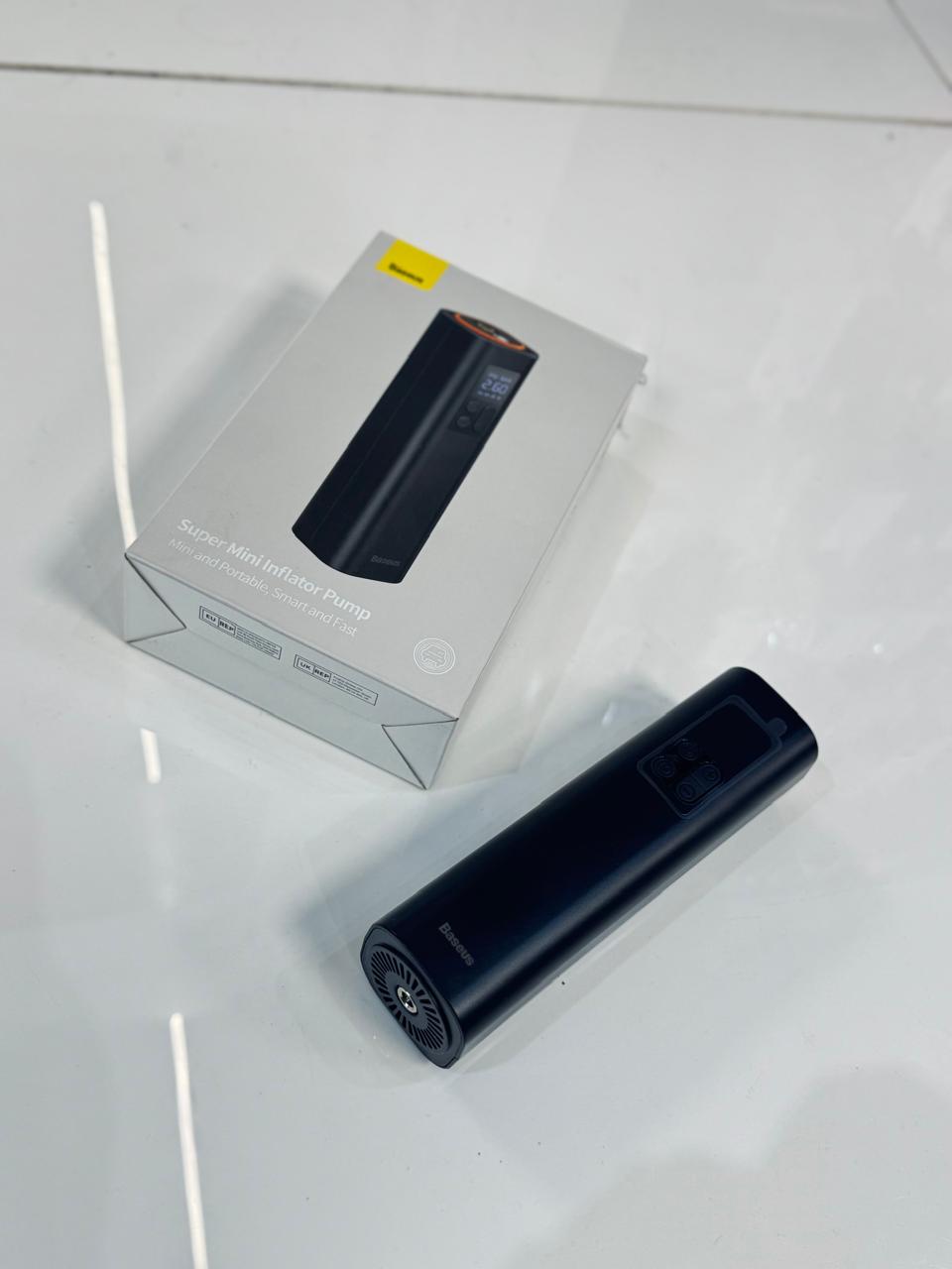 COMPRESOR DE AIRE PORTATIL BASEUS PARA AUTO/BICI/MOTO/MONOPATIN