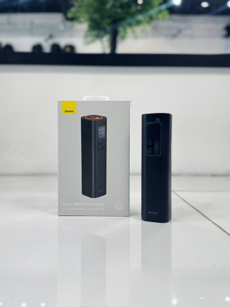 COMPRESOR DE AIRE PORTATIL BASEUS PARA AUTO/BICI/MOTO/MONOPATIN