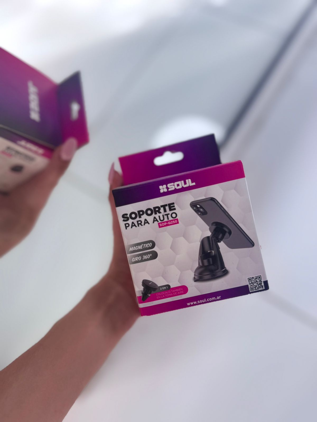 SOPORTE PARA AUTO Q500