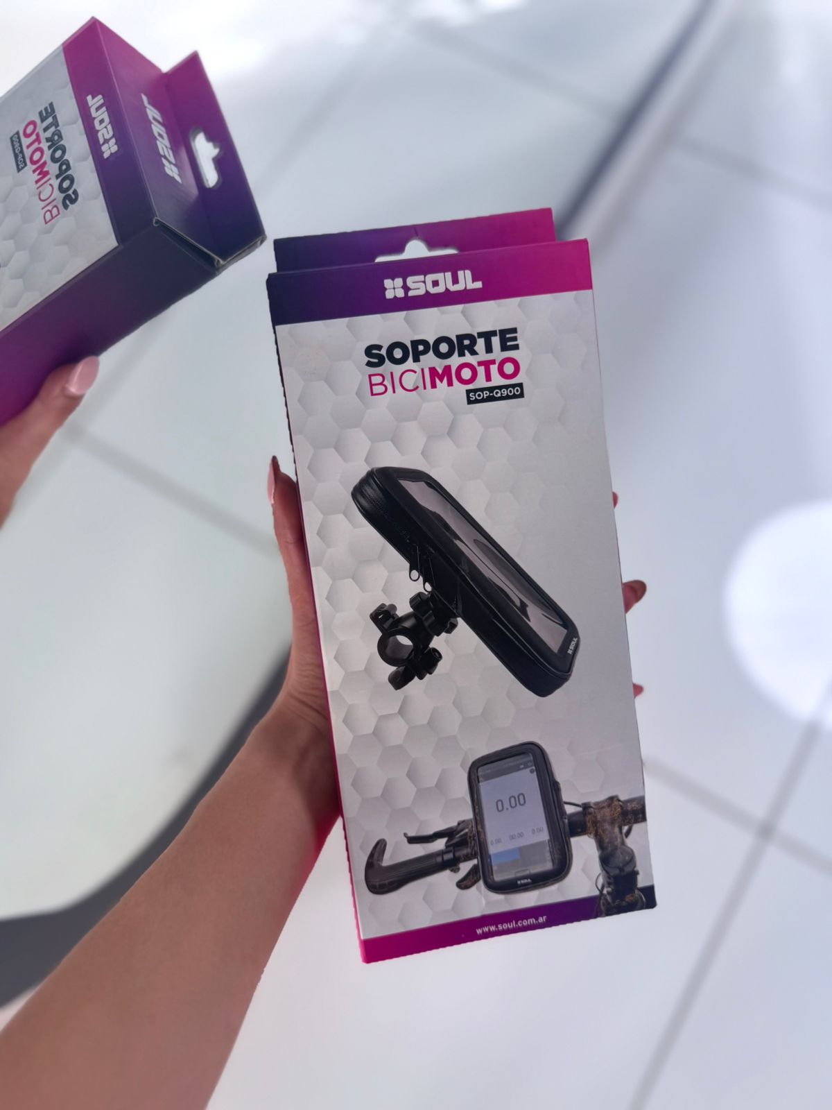 SOPORTE PARA BICI-MOTO SOUL Q900