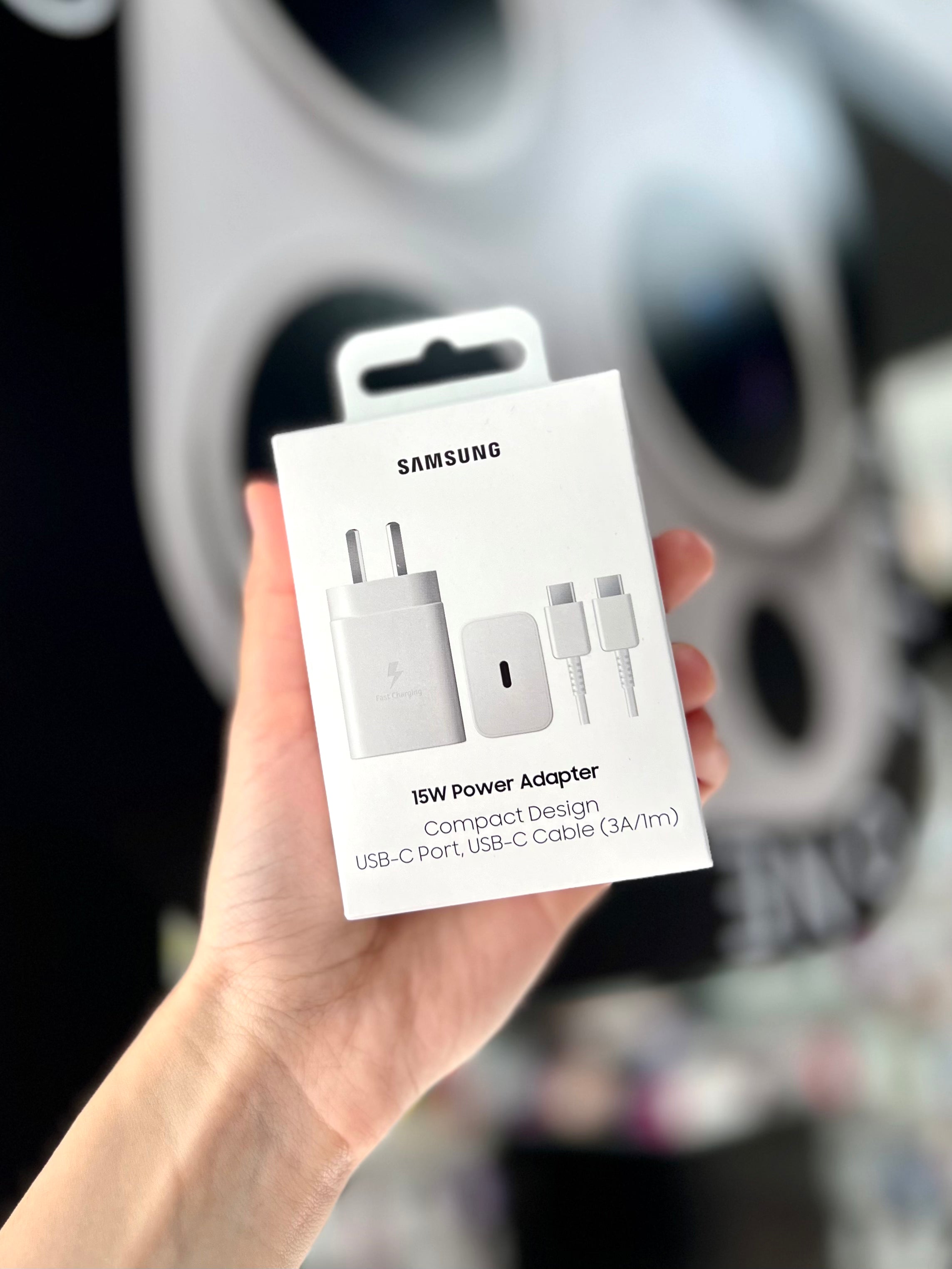 CARGADOR SAMSUNG TIPO C 15W ORIGINAL CON CABLE