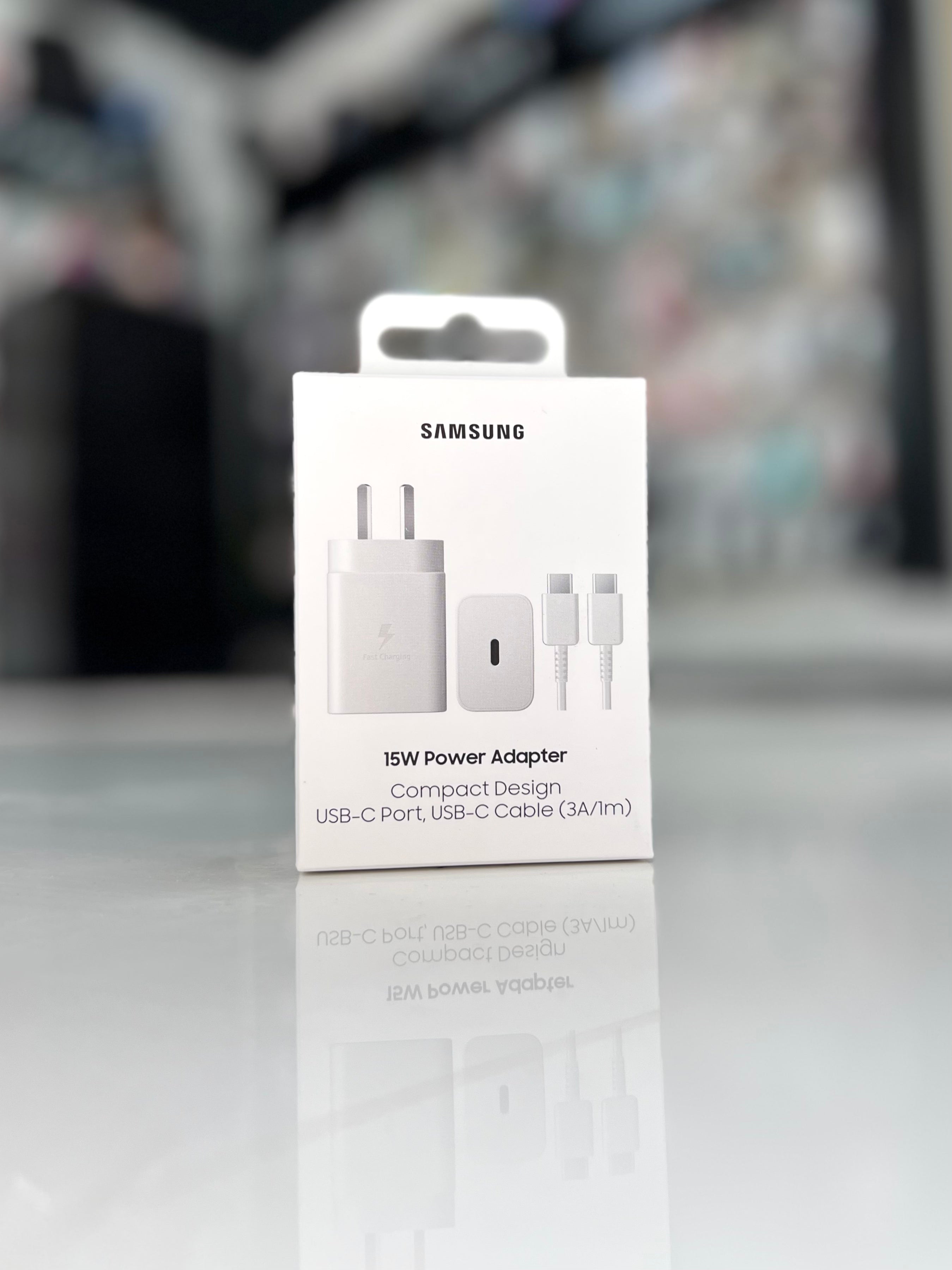 CARGADOR SAMSUNG TIPO C 15W ORIGINAL CON CABLE