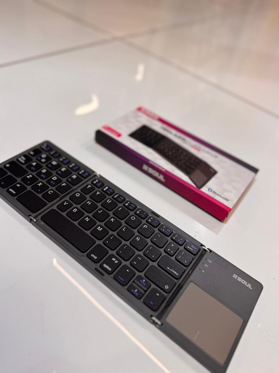 TECLADO SOUL PLEGABLE CON TOUCH PAD KBT04