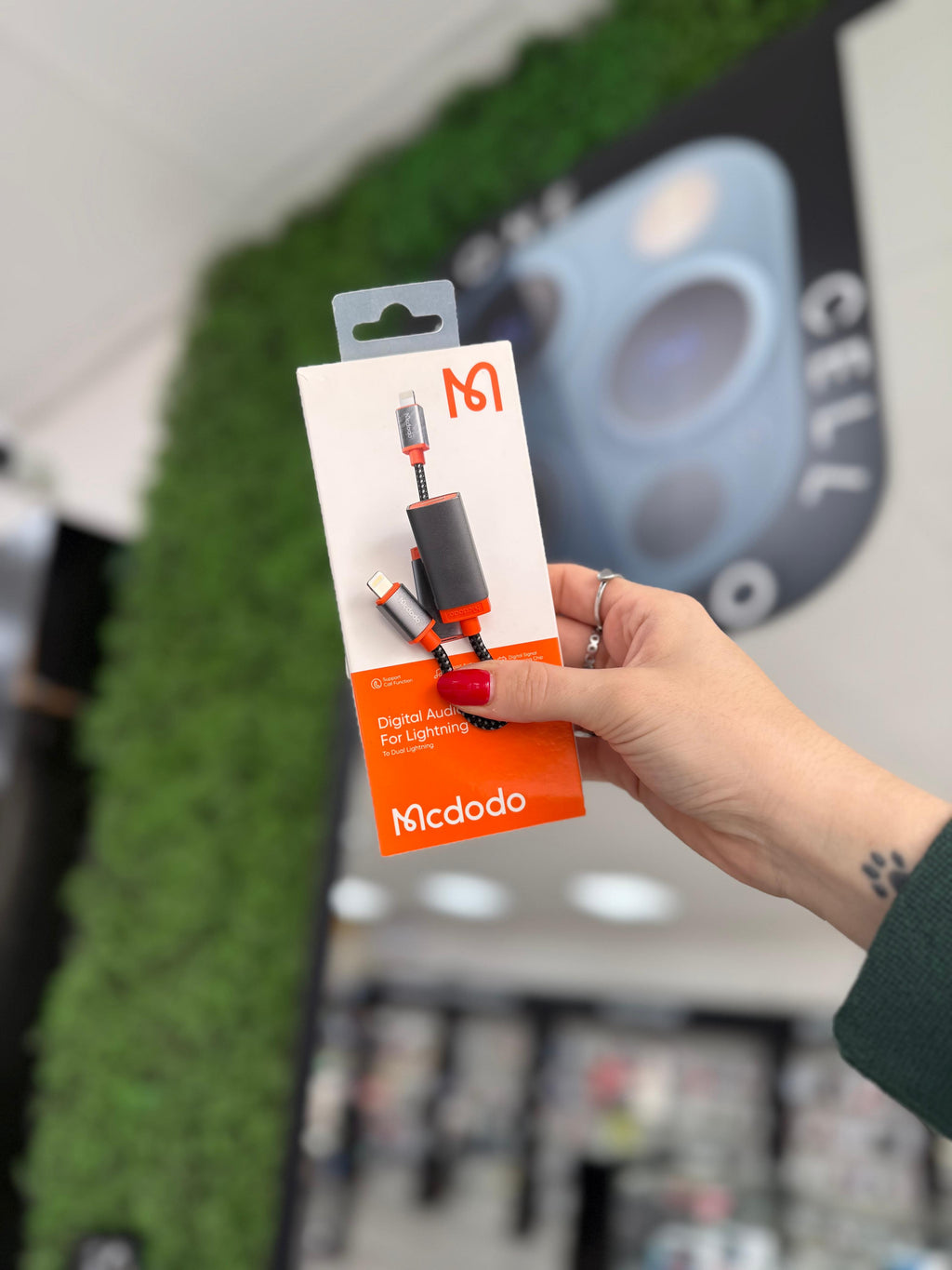 ADAPTADOR MCDODO LIGHTNING A 2 LIGHTNING