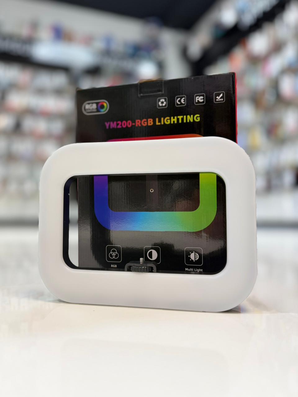 ARO DE LUZ LED YM200-RGB
