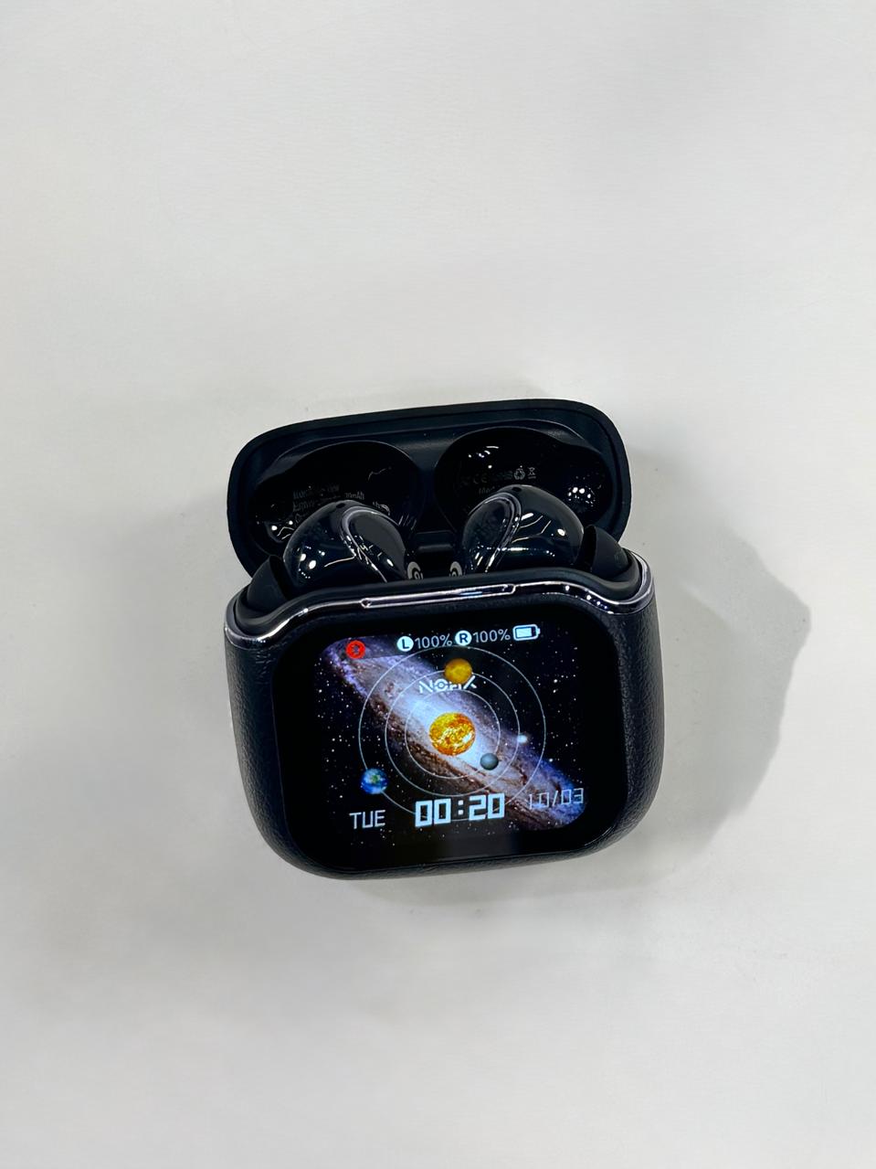 AURICULARES INALAMBRICOS CON PANTALLA NOAX VIEW AZUL
