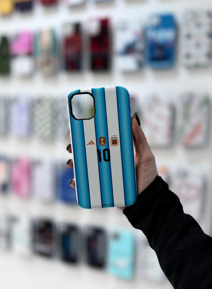 FUNDA PERSONALIZADA CAMISETA DE ARGENTINA MUNDIAL 2026