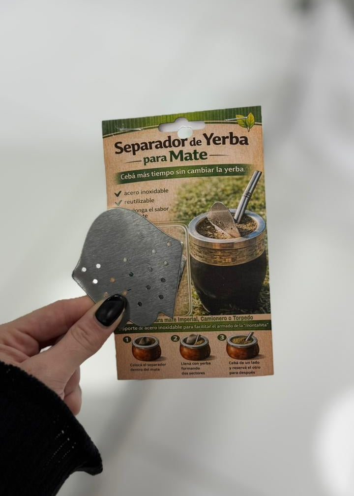 SEPARADOR DE YERBA RECTO