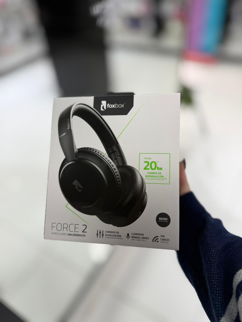 AURICULARES FOXBOX BOOST FORCE 2.0