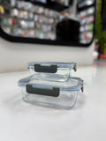 KIT X2 TUPPERS DE VIDRIO