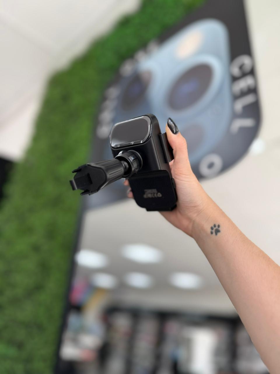 SOPORTE AUTO CARGA SOLAR AGARRE VENTILACION