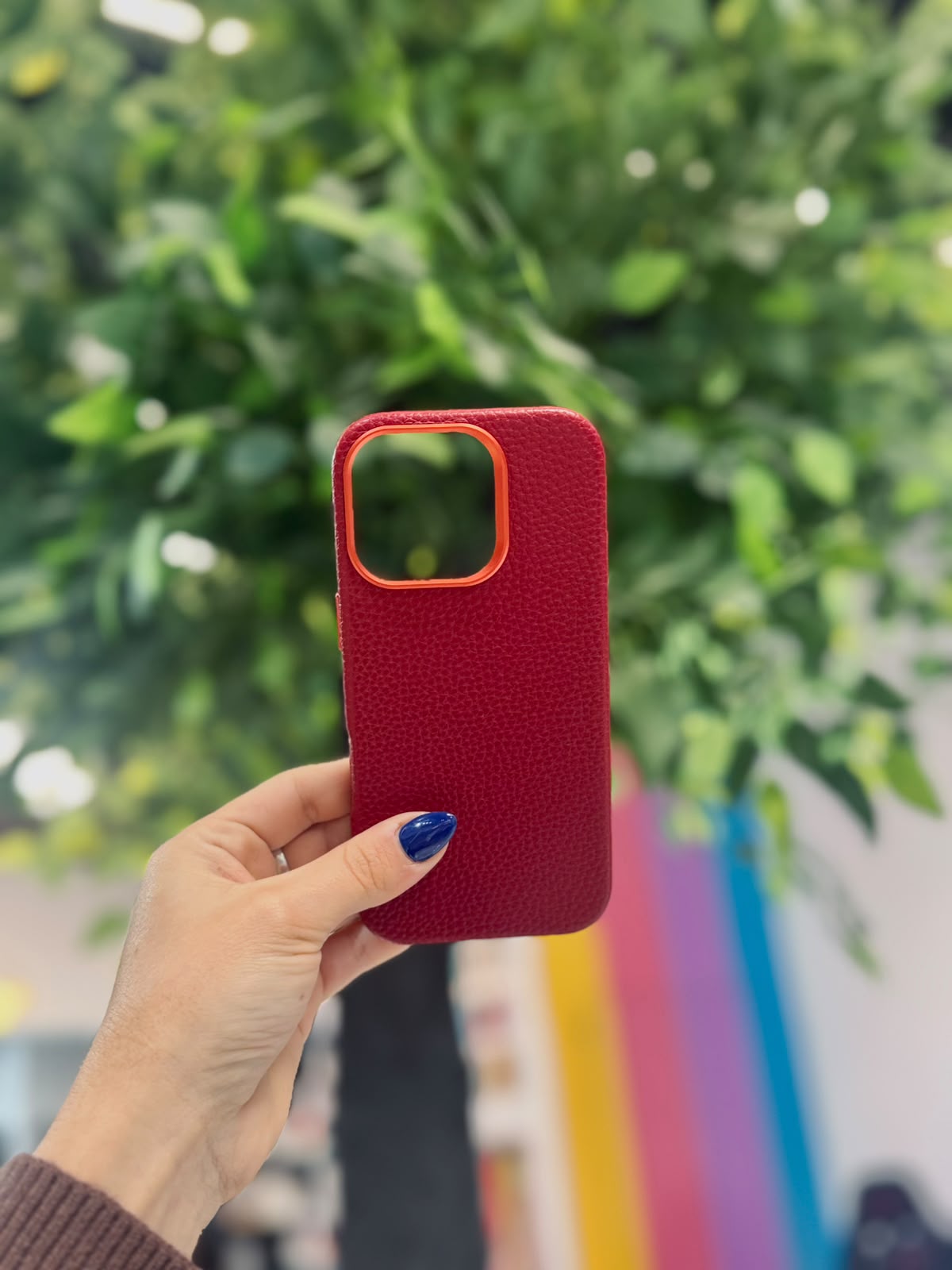 FUNDA CUERO CELL ONE