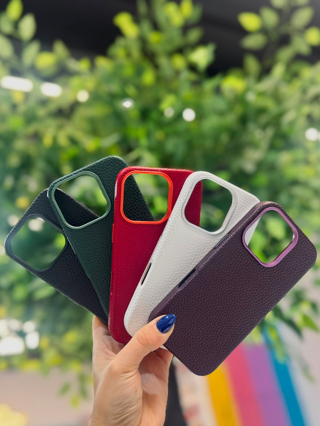 FUNDA CUERO CELL ONE
