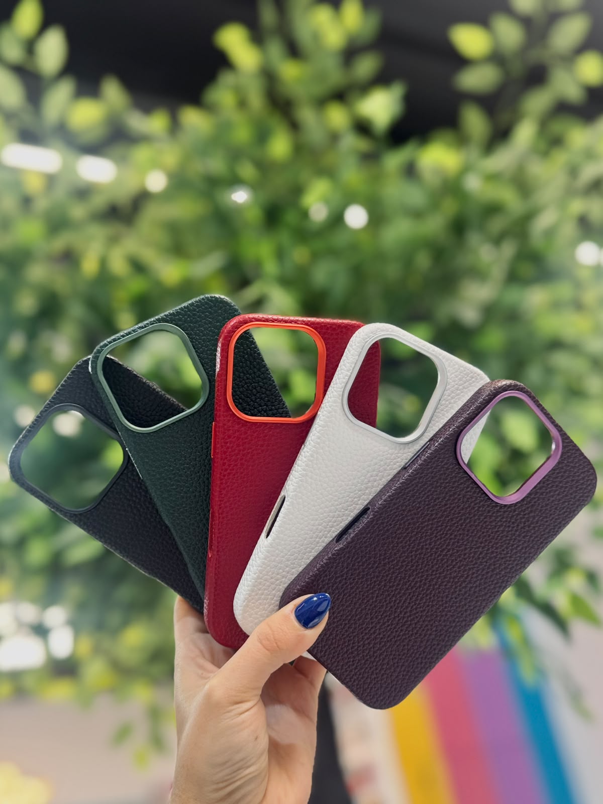 FUNDA CUERO CELL ONE