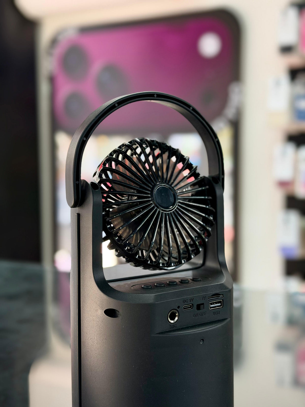 Parlante con ventilador sing-E BT ZQS 1440