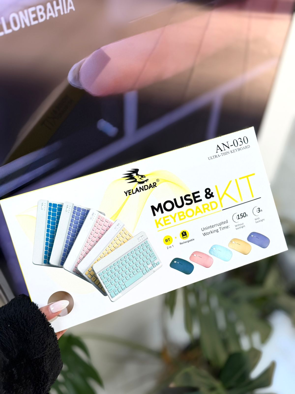 KIT MOUSE & KEYBOARD AN-030