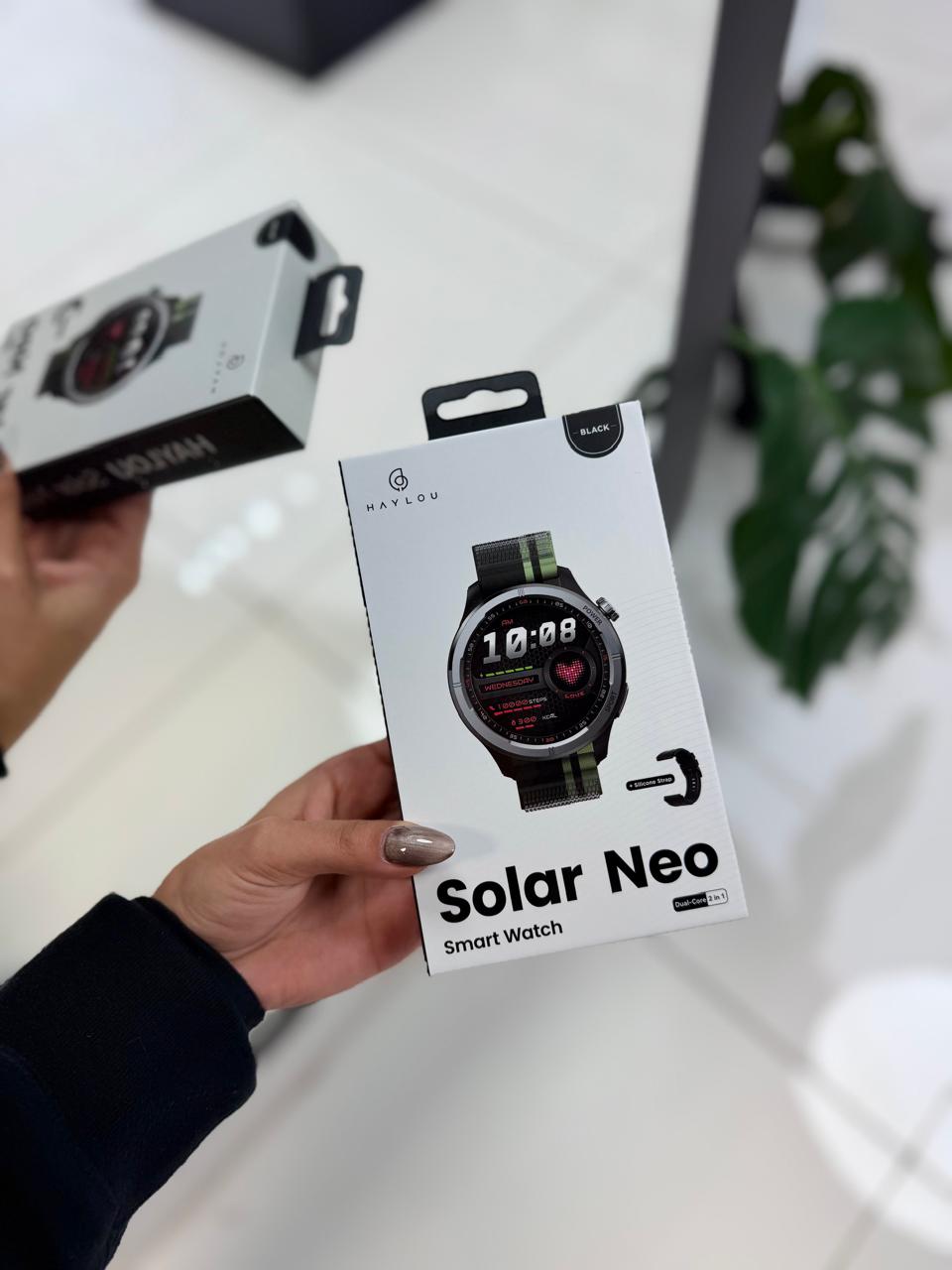 SMARTWATCH HAYLOU SOLAR NEO BLACK