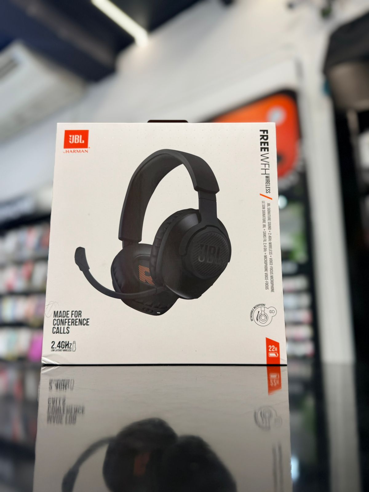 AURICULARES VINCHA JBL FREE WFH NEGRO