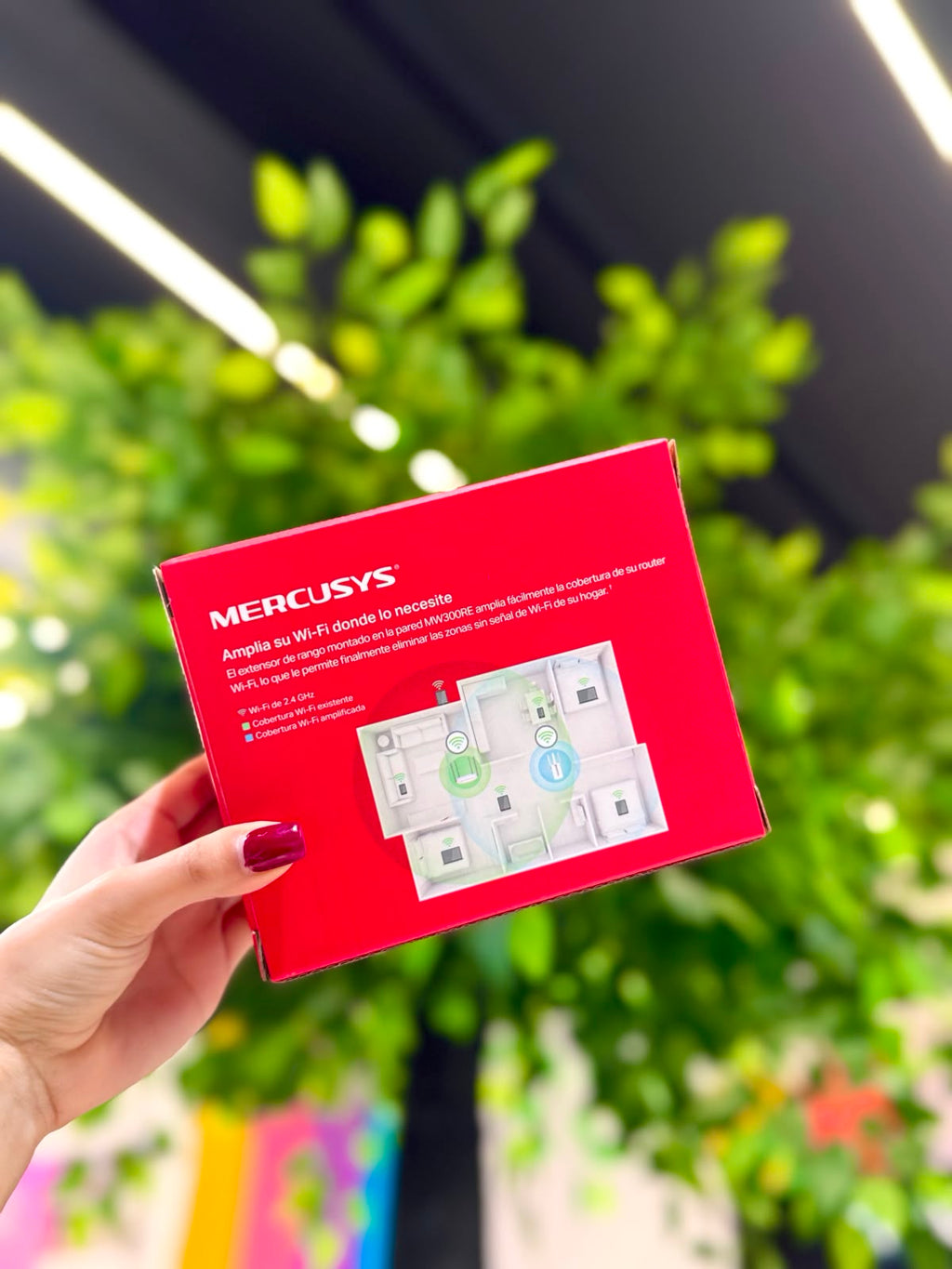 Extensor MERCUSYS 300MBPS 3 antenas