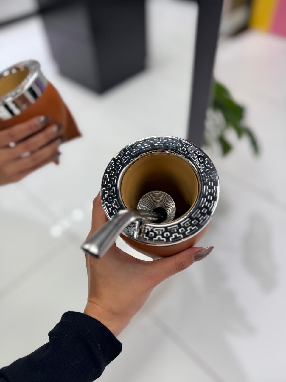 MATE PAMPA XL MARRON