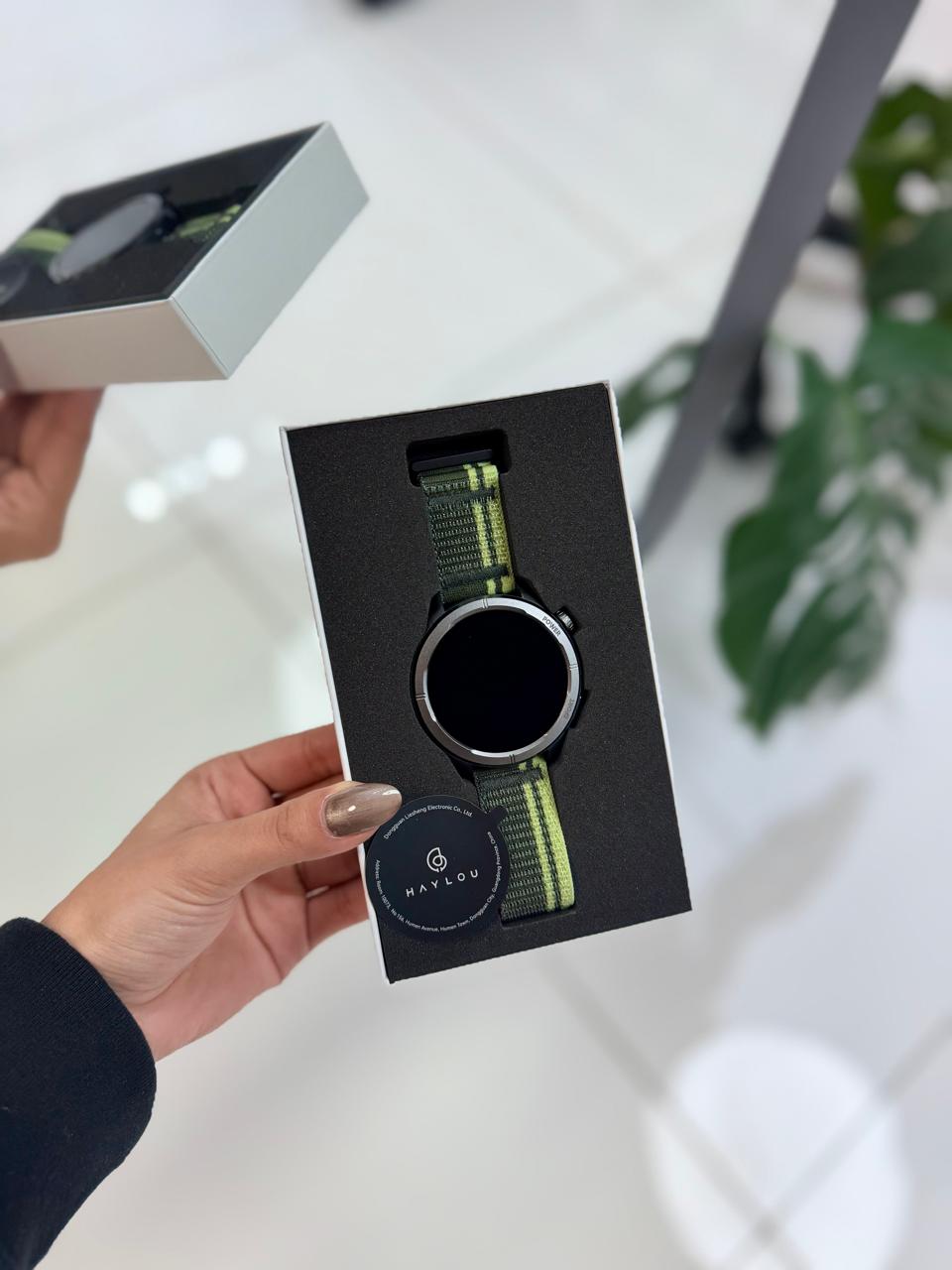 SMARTWATCH HAYLOU SOLAR NEO BLACK