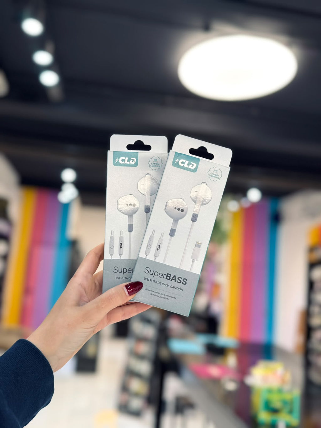 Auriculares CLD con ficha lightning
