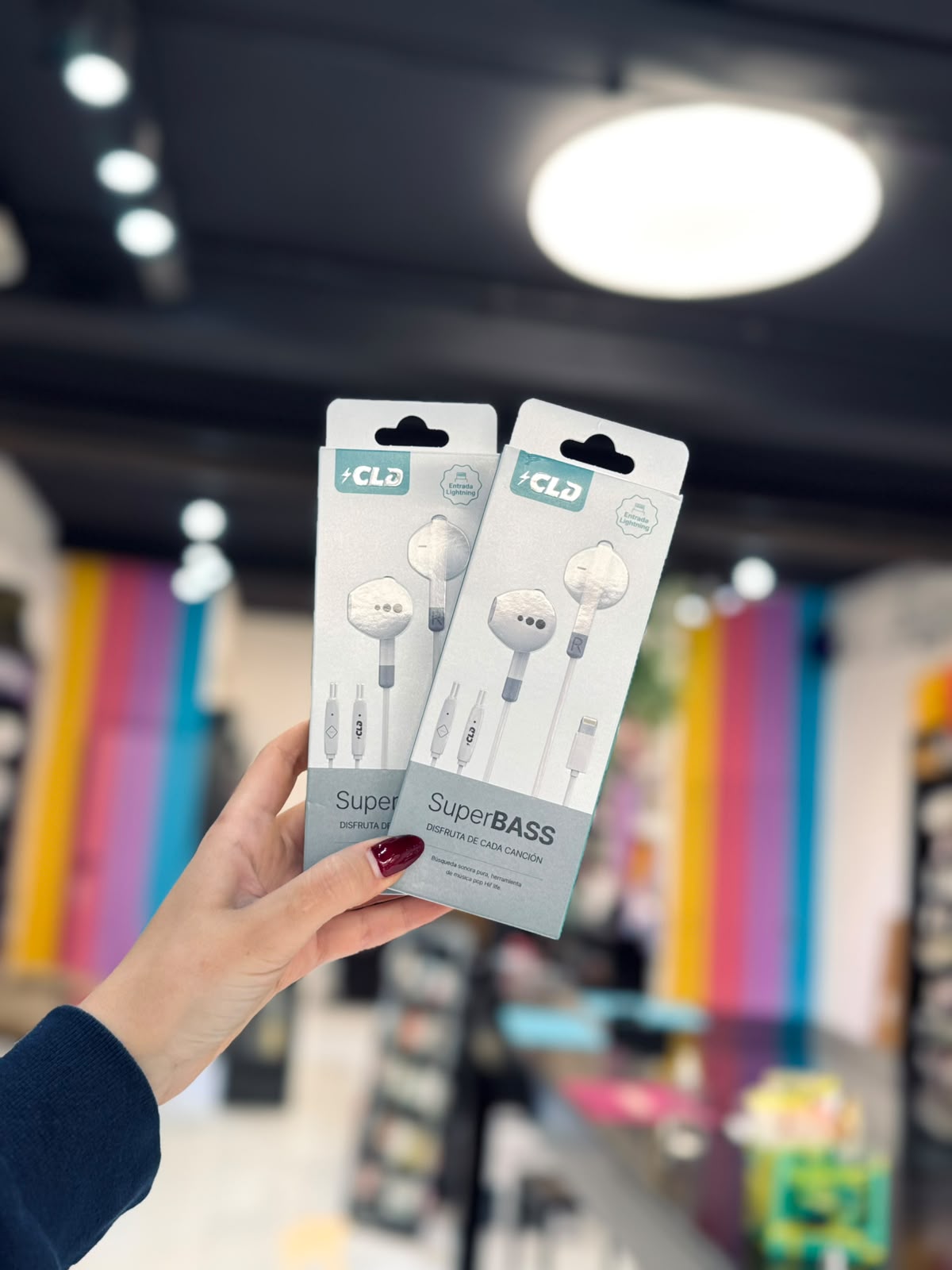 Auriculares CLD con ficha lightning