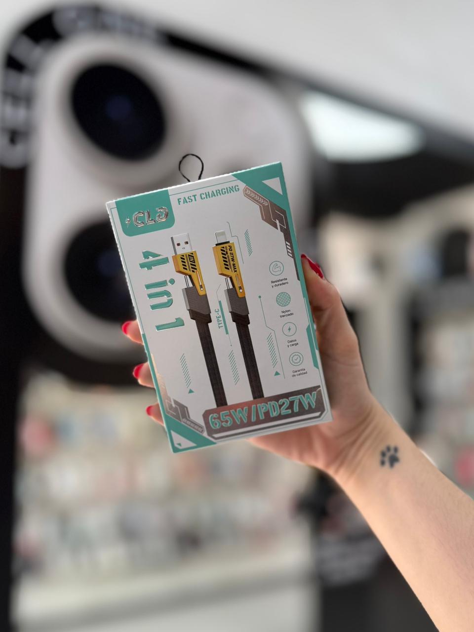 CABLE CLD 4 EN 1 65W