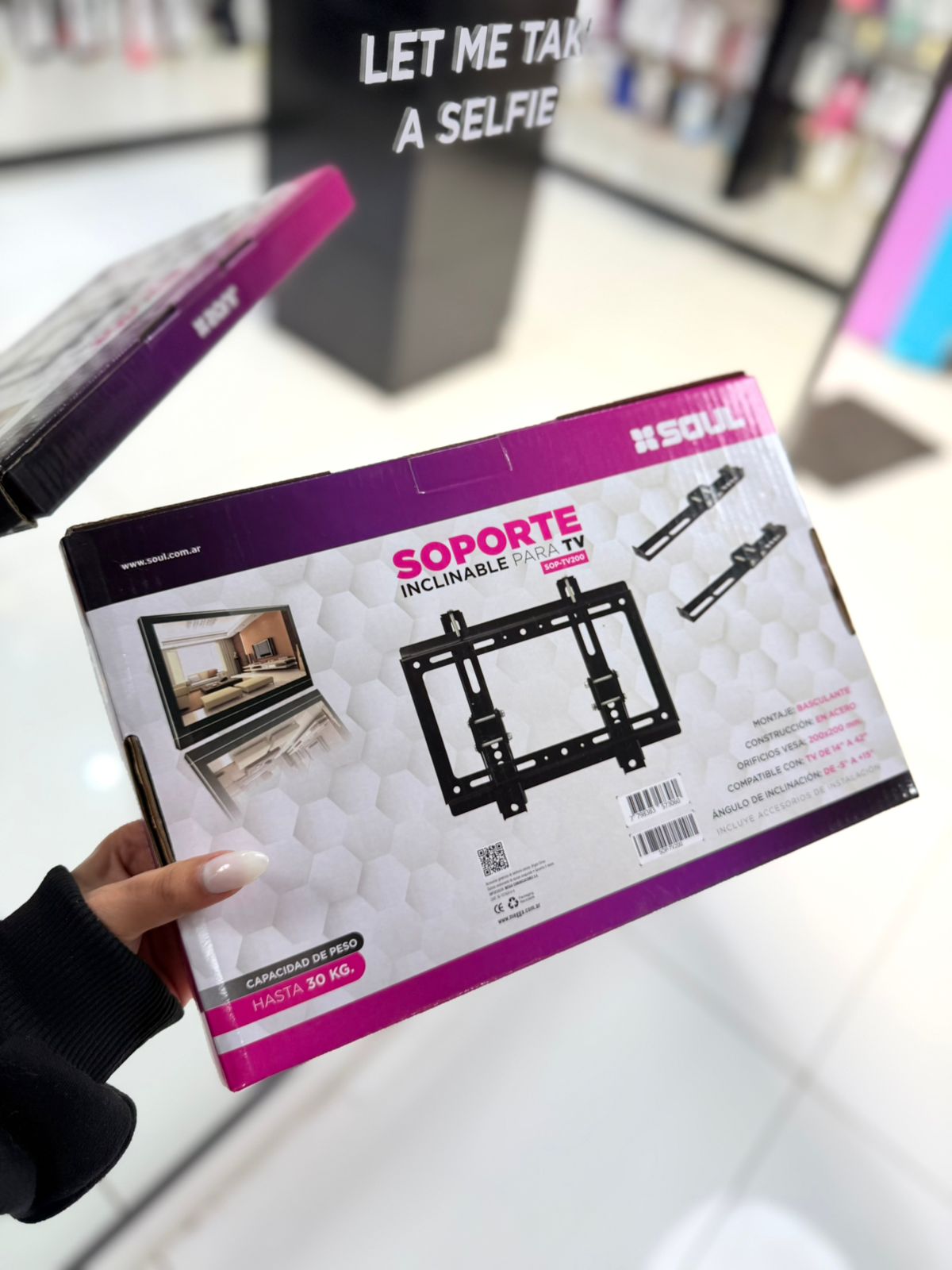 SOPORTE INCLINABLE PARA TV 14 A 42* SOPTV-200