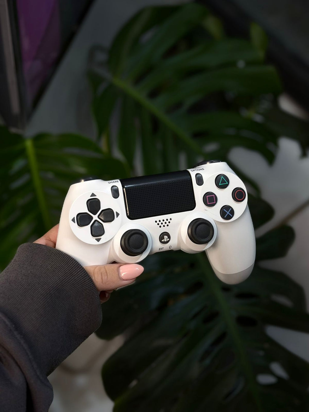 JOYSTICK PS4 DUALSHOCK BLANCO