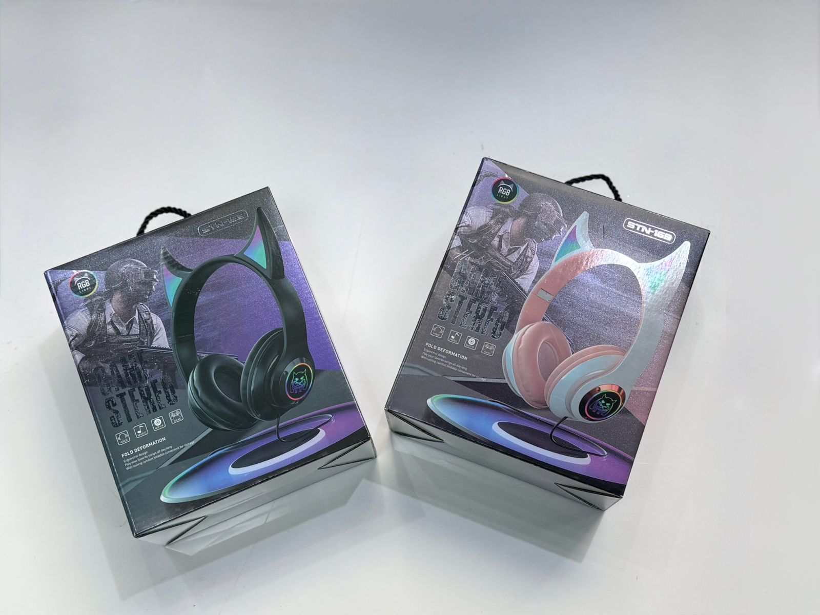 AURICULARES DEVIL RGB STN-169