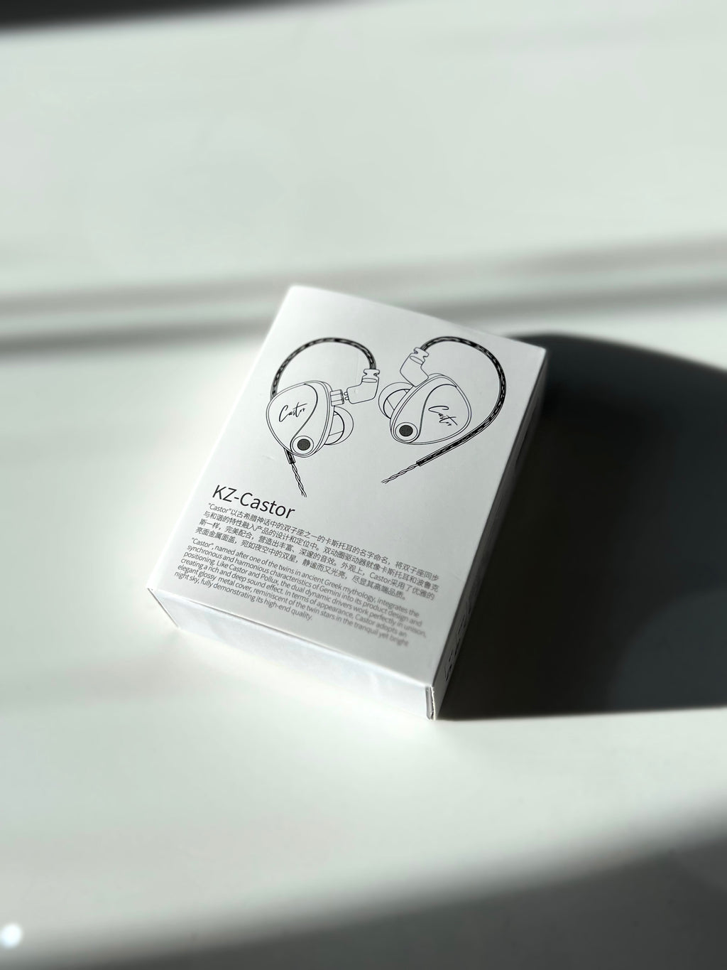 AURICULARES KZ CASTOR BASS IN EAR GAMER SIN MIC