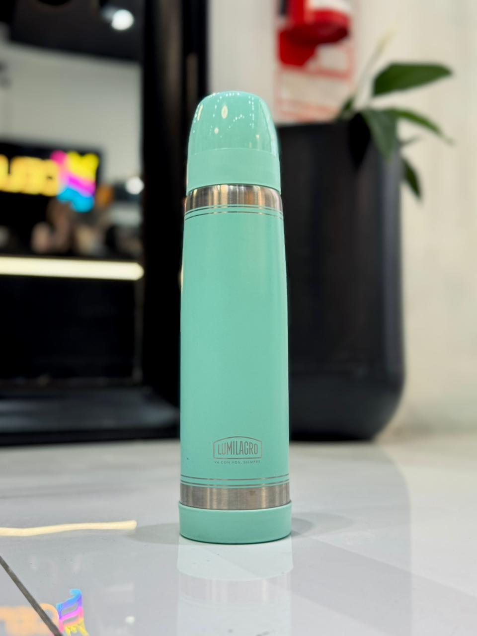 TERMO DE ACERO INOXIDABLE LUMILAGRO 1 L