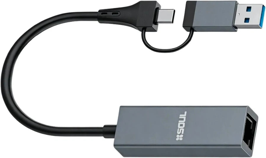 Adaptador SOUL Ethernet USB 100Mbps