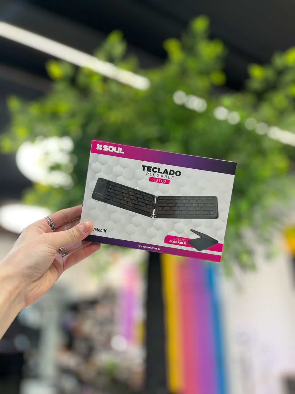 TECLADO PLEGABLE SOUL KBT02